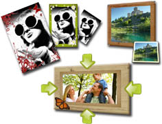 あなたの写真のサイズに合わせます！