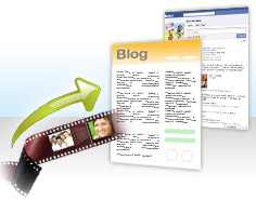 Insérer diaporama sur Internet