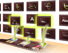 様々なテキスト効果