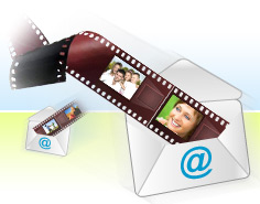 Envoyez les diaporamas par email